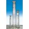 Mixing cylinder, class AS, hexagonal foot, PE stopper, 250 ml, NS 29/32, KB, blue