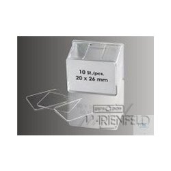 HAEMACYTOMETER COVER SLIPS, UNCALIBRATED, (FOR EXPORT...