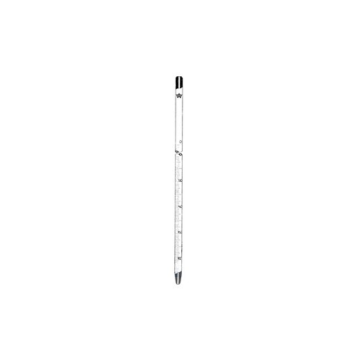Blood sedimentation pipettes acc. Westergren, 300 mm long, graduation 0-200:1 mm, white