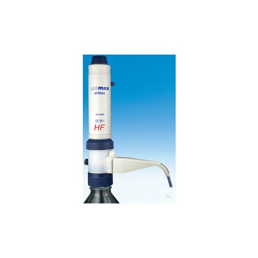 Flaschenaufsatz-Dispenser LABMAX Airless HF, Einstellbereich: 2.5 - 25.5 ml,