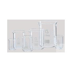 Beaker set MAXI, borosilicate glass 3.3, graduation in ml...