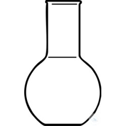 Stehkolben, Enghals, 2000 ml, mit Bördelrand, Hals...