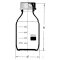 Laboratory bottles, 2000 ml,GL 45, graduated, with screw cap and ring,