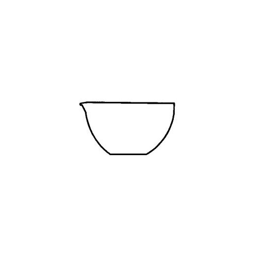 Evaporating dishes, 320 ml, with spout, made of DURAN tube, PU = 10 pcs.