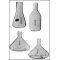 Culture flask acc. to Fernbach, 1800 ml, with 4 baffles in the bottom, neck straight, VE =