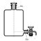 CLARIFYING BOTTLES 10000ml NS