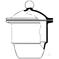 Exsikkatoren NOVUS, DN 200, mit Knopfdeckel, ID Flansch...