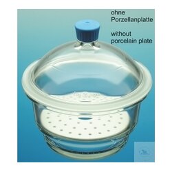 Desiccators NOVUS, with button cover, Ø 250 mm,...