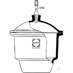 Desiccators „NOVUS, DN 200, with tube cover, valve...