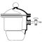 Desiccators NOVUS, DN 100, with knobbed lid, side tube, NS stopcock and ke