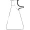 Filtration bottles, borosilicate glass, lateral olive, bottle shape, 3000 ml,