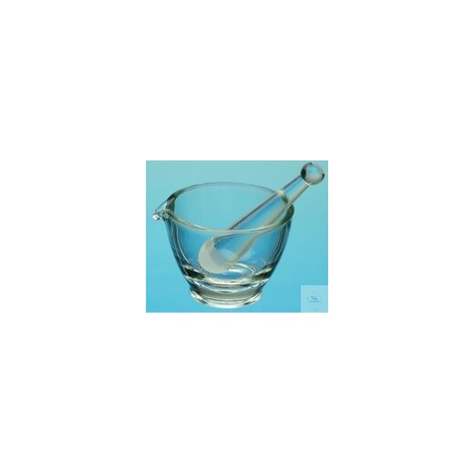 Mörser Ø:100 mm, Höhe 75 mm, SBW-Glas