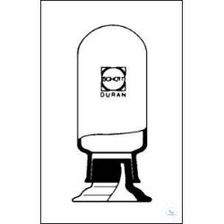 Sight glasses, 600 ml, NS 50, Ø 81 mm, height 214...