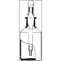 Dropper bottle, 50 ml, steep neck, with NS pipette,...