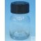 Wide-necked bottle 500 ml, DIN thread GL 55, complete with screw cap and