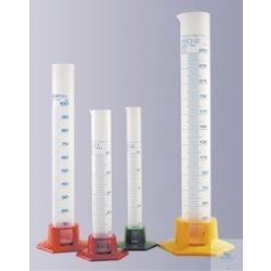 MEASUREMENT CYLINDER 25ml PP DIFFICO BLUE