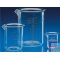 Griffin beaker, 25:1 ml, Ø 34 mm, height 49 mm, with raised scale, crystal clear, TPX