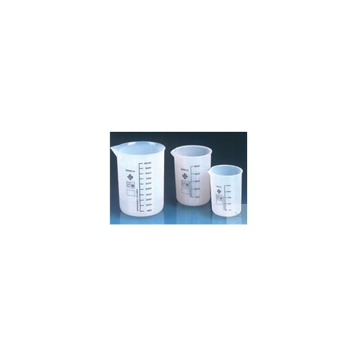 Griffin beakers, ETFE, transparent, with spout, ISO 7056 Bs 5404, autoclavable