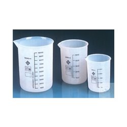 Griffin beakers, ETFE, transparent, with spout, ISO 7056...
