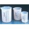 Griffin beaker, transparent, ETFE, with spout, autoclavable, ISO 7056, BS