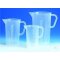 Measuring jug with handle and spout, 5000:100 ml, graduated, PP, transparent,