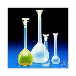 Volumetric flask, narrow neck, PP, with ring mark and...