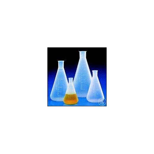 Erlenmeyer flask, 500 ml, transparent, PU = 8 pieces