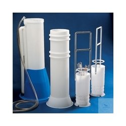 Pipette container, PE-HD, Ø 165 mm, height 500 mm