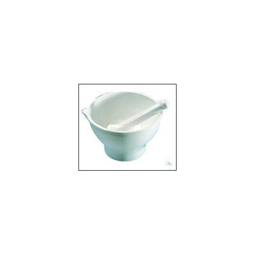 Mortar, white, without pestle, 500 ml, Ø 150 mm, height 90 mm PU = 5 pieces
