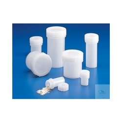 Jars, with screw lid, PE, transparent, 90 ml, outer...