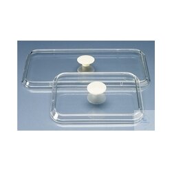 Deckel für Instrumentenschalen, mit Griff, PS,...