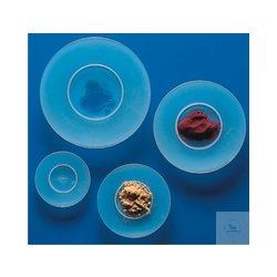 Watch bowls, with foot, PP, transparent, Ø 125 mm...