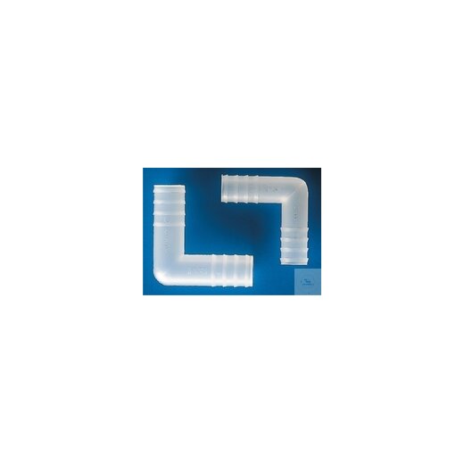 CONNECTORS, L-FORM, PP, FOR HOSE IØ 14-15 MM, VE = 10 PIECES