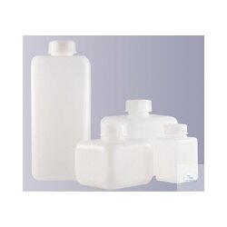 Square bottle, narrow neck, 100ml, GL 25, height 76mm,...