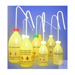 SPRAY BOTTLES 500 ML, PE-LD, YELLOW, SAFETY SPRAY NOZZLE,...