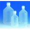 Steep-bottomed bottles, 500 ml, PP, narrow neck, with PP screw cap GL 25 PU = 10 pieces