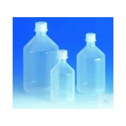 Steilbrustflaschen, 1000 ml, PP, Enghals, mit...