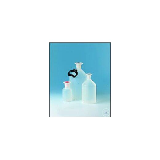 STEEP-BREASTED BOTTLES, PP, NARROW NECK, NS STOPPER NS 45, 5000 ML, VE = 4 PCS.