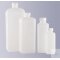 VIERKANTFLASCHE 100ml PE-HD KOMPLETT