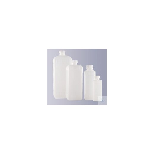 VIERKANTFLASCHE 250ml KOMPLETT