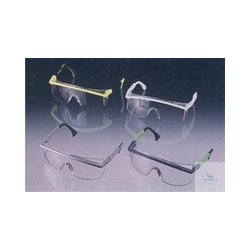 Safety glasses Panorama frame red