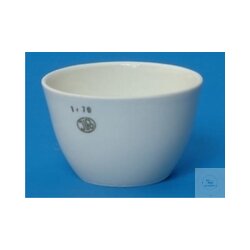 Tiegel 17ml Porzellan NF glasiert