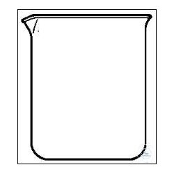 BEAKERS, 800ML, LOW FORM, QUARTZ, W.SPOUT, 98 X 135MM,...