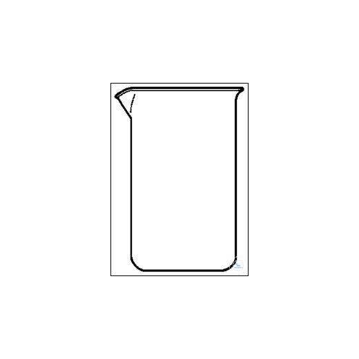 CUP JARS 250ml HIGH FORM