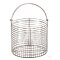 Wire basket for autoclaves WAC-80, 80 litres, Ø 370 mm, height 250 mm