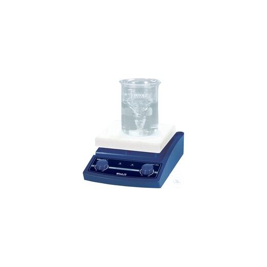 Magnetic stirrer with heating, MSH-20A, analogue, ceramic plate 180 x 180 mm,