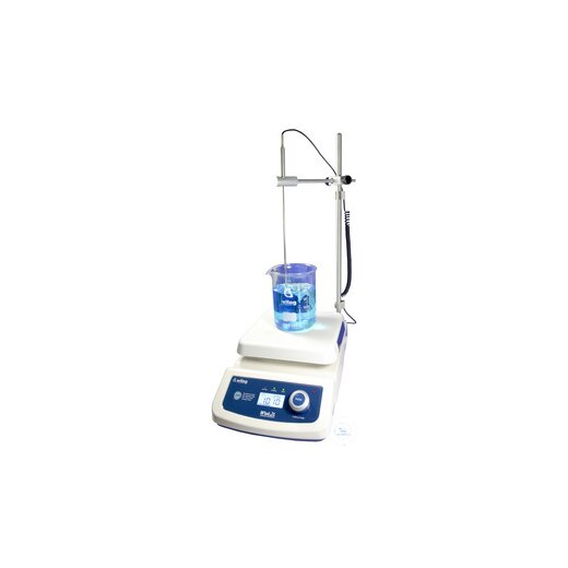 Magnetic stirrer with heating, MSH-500D set, digital, full ceramic plate 200 x 200 mm,