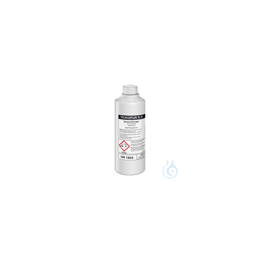 TICKOPUR R 27 Phosphoric acid cleaner for ultrasonic cleaning, concentrate 1 Lite
