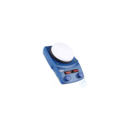 Magnetic stirrer with round heating plate , type LED 2002 LED