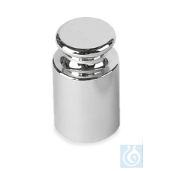 E1 100 g test weight, knob, polished stainless steel